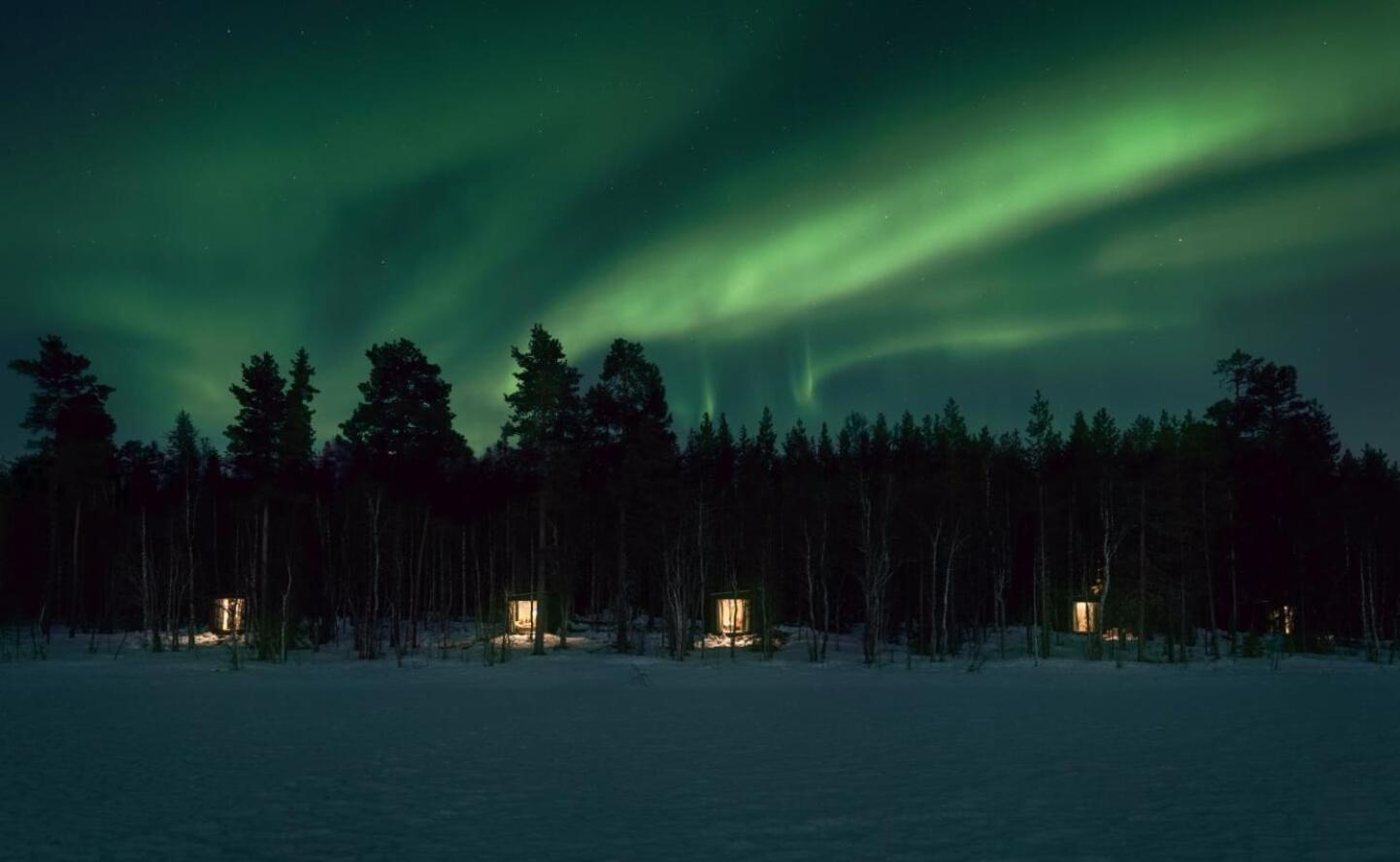 Skyfire Village Igloos Рованиеми Екстериор снимка