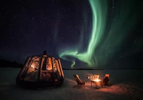 Skyfire Village Igloos Рованиеми Екстериор снимка